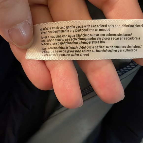 ELOQUII NWT Women’s Size 18/20 Colorblock Maxi Skirt Stripe navy blue pink - Picture 7 of 7